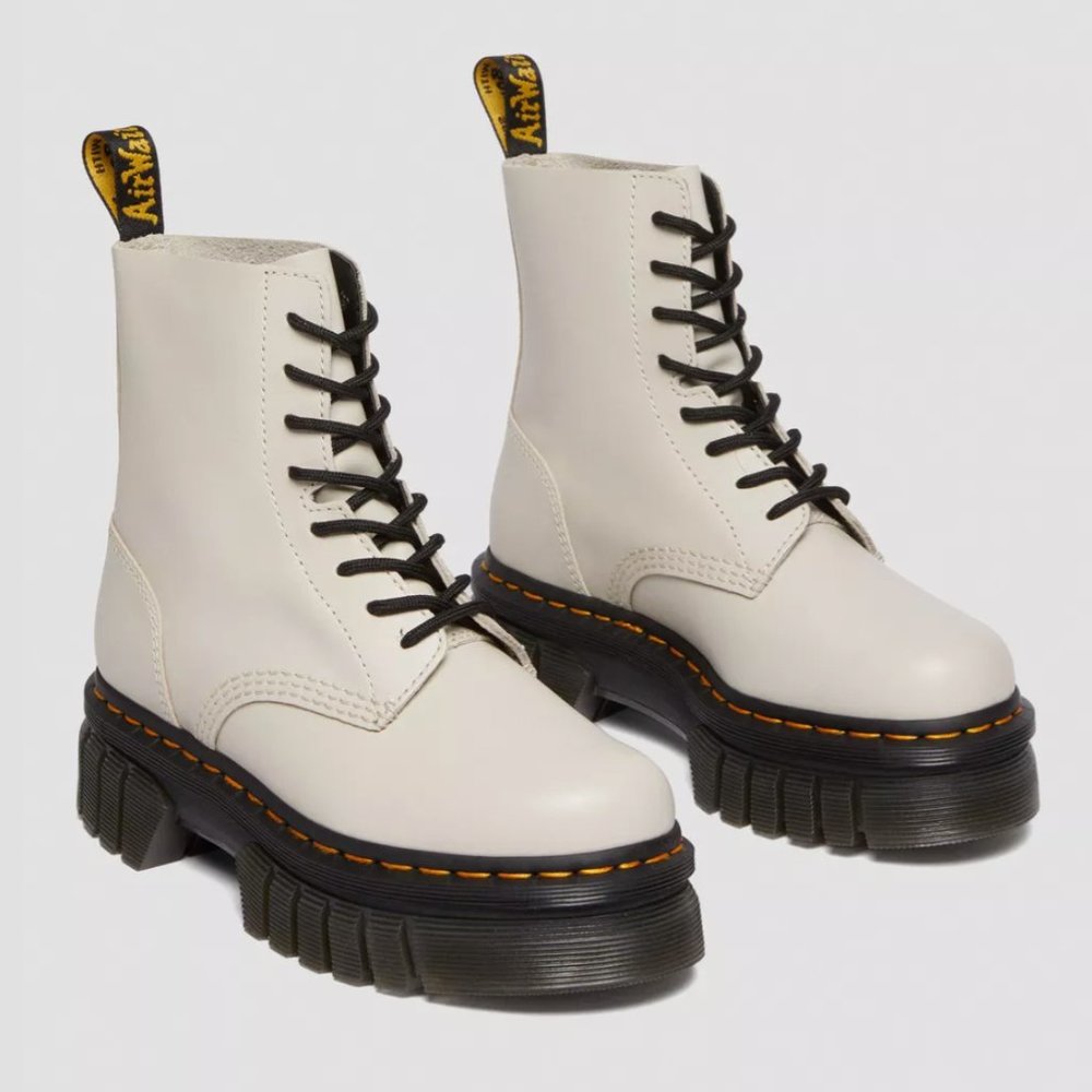 DR. DOC AUDRICK B-EYE NAPPA LEATHER PLATFORM ANKLE BOOT NIB 27149055